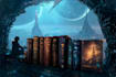create a stunning cinematic sci fi book cover illustration