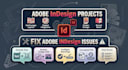 do your adobe indesign projects