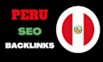 hq peru SEO contextual backlinks on pe websites