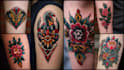 create old school or traditional tattoo design