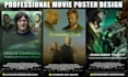 design a professional movie poster design, film posters
