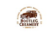 design unique ice cream bootleg creamery logo