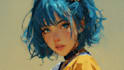 custom semi realistic anime portrait