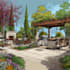 do backyard landscape design, patio, pool, and garden