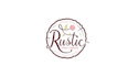 design rustic wood carving business logo