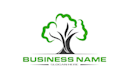 do modern tree logo design