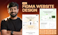 create ai figma website design, website ui ux design, customized website