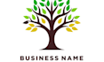 make awesome modern elegant tree service logo