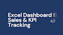 create a professional excel dashboard to track your sales and kpis