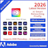 create an adobe creative cloud annual licensed software subscription