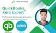 do bookkeeping in qbo and xero setup, clean up and reconciliation