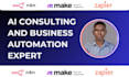 build make com automation, n8n automation, zapier automation, n8n ai agent
