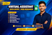 be your reliable virtual assistant for data entry, copy paste and web research