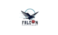 make ideal impressive falcon logo for a fulfillment company