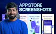 design high converting app store and google play screenshots