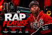 need a professional male rapper for your hip hop, trap, UK drill, or rap feature