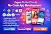 build flutterflow app mobile app development flutter developer figma to flutter