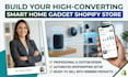 design design a smart home shopify store smart tech store iot product store