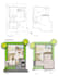render high resolution  2d floor plan, layout plots or plot