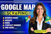 do google maps scraper, b2b lead generation and email scraping