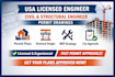 usa licensed engineer permit engineer civil engineer structural engineer permit