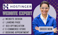 build hostinger website design hostinger redesign hostinger wordpress website