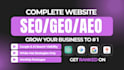do monthly website optimization, local SEO, GEO, aeo, and ai optimisation