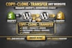 copy clone transfer wordpress website migrate wordpress product to shopify store