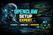 setup openclaw ai agent with local llm, automation and integrations