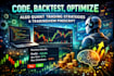 code, backtest,optimize algo quant trading strategies and tradingview pinescript