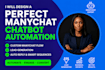 manychat automation, instagram dm, whatsapp, telegram, fb messenger, tiktok