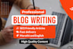 create english and marathi blog posts and SEO articles