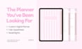 design an aesthetic digital planner fully hyperlinked