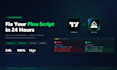 debug and fix your tradingview pine script code