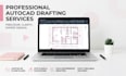 convert PDF or sketch to autocad drawing