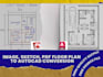 convert image, sketch, PDF to autocad dwg