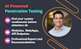 do ai powered penetration testing for your website