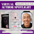 present virtual author spotlight interview and online magazine interview posting