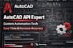create custom autocad API tools and automation scripts