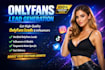 generate high quality onlyfans leads and influencer leads