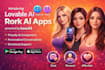 make lovable ai vibe coding apps, base44, rork apps to rork ai mobile apps