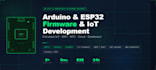 develop arduino esp32 nodemcu iot firmware and embedded systems