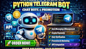 develop powerful python telegram bot, telegram chat bot telegram promotion