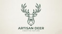 design a modern and elegant deer logo