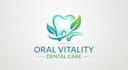 design a clean and professional dental care logo