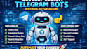 develop a custom telegram bot, python telegram bot, telegram automation
