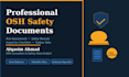 write professional osh safety documents