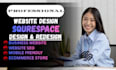 do squarespace website design and redesign squarespace website development