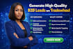 generate high quality b2b leads on tradewheel boost visibility niche targeting