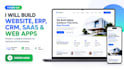do any website, erp, CRM, saas, web application development